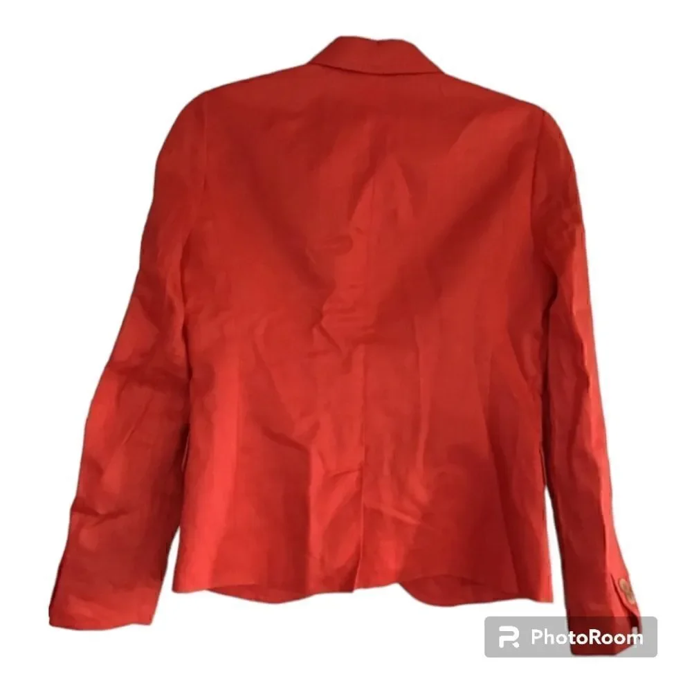 J.Crew Factory Linen Schoolboy Blazer